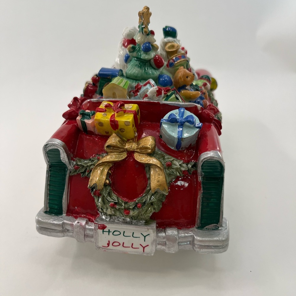 Fitz and Floyd Here Come Santa Claus Festive Car - Picture 13 of 13